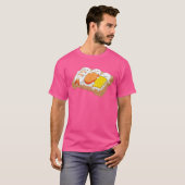 Sleeping Sushi Gift Love Sushi Rolls Japanese Food T-Shirt (Vorne ganz)