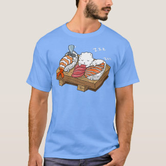 Sleeping Sushi Shirt Liebe Sushi Rolls Funny Japan