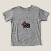 Sleeping Teddy Bear (Design Vorderseite)