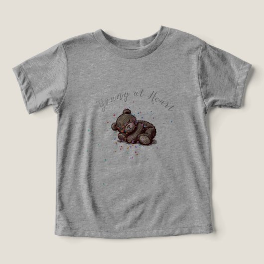 Sleeping Teddy Bear (Design Vorderseite)