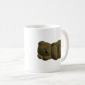 Sleeping Teddy Bear Cartoon Kaffeetasse (VorderseiteRechts)