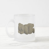 Sleeping Teddy Bear Cartoon Mattglastasse (Links)