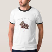 Sleeping Teddy Bear T-Shirt (Vorderseite)