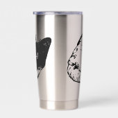 Sleeping whiskers in winter hush thermobecher (Rechts)