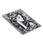 Sleeping Woman Notizblock (Rechte Seite)