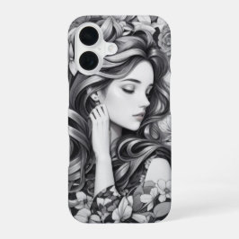 Sleeping Woman Phone Case iPhone 16 Hülle