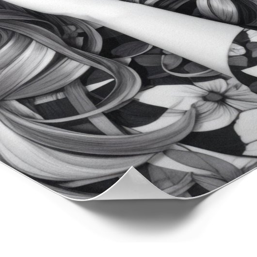 Sleeping Woman Poster (Ecke)