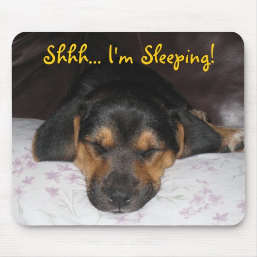 sleepingjackson, Shhh… Ich schlafe! Mousepad (Vorne)