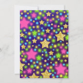 Sleepover Einladung Slumber Party Sleepover Party (Rückseite)