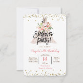 Sleepover Girl-Party Einladung (Vorderseite)