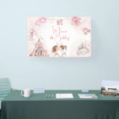 Sleepover pajama Kindergeburtstag Party Banner (Messe)