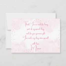 Sleepover pajama Kindergeburtstag Party Dankeskarte