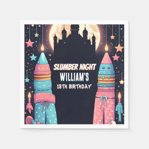 Sleepover Sleepover Sleepover Slave Party 13. Gebu Serviette