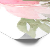 Sleepover Slumber Party Girl Pink Teepee Geburtsta Poster (Ecke)