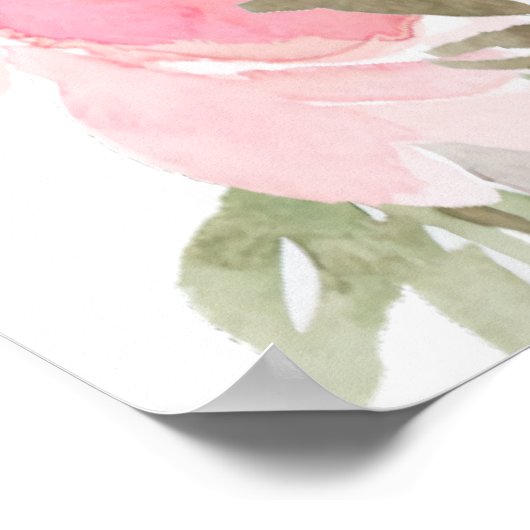 Sleepover Slumber Party Girl Pink Teepee Geburtsta Poster (Ecke)