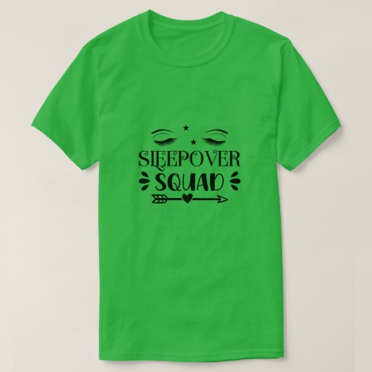 Sleepover Squad01 T-Shirt (Design vorne)