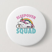 Sleepover Squad Regenbogen Magische Übernachtung U Button (Vorderseite)