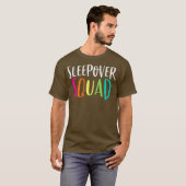 Sleepover Squad Shirt Cute Slumber Pajama Party (Vorne ganz)