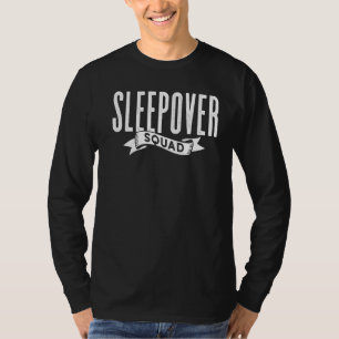 Sleepover Squad Team Party Niedlich Übernachtung T-Shirt
