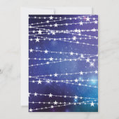 Sleepover Stars Geburtstagsparty Einladung (Rückseite)