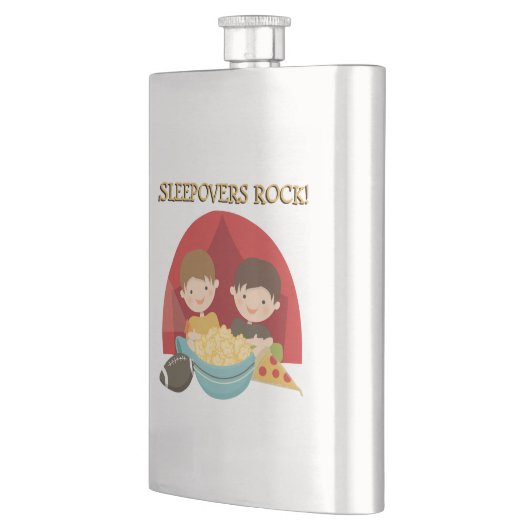 Sleepovers-Felsen Flachmann (Links)