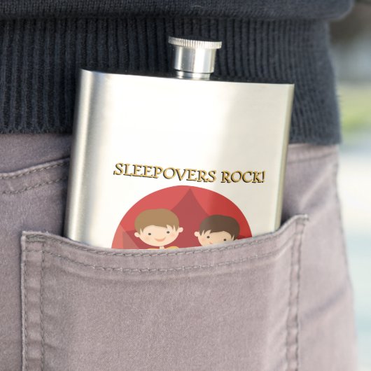 Sleepovers-Felsen Flachmann (Beispiel)