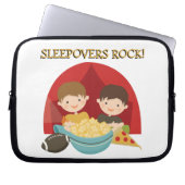 Sleepovers-Felsen Laptopschutzhülle (Vorderseite)