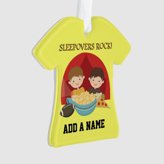 Sleepovers-Felsen Ornament (Vorderseite)