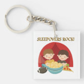 Sleepovers-Felsen Schlüsselanhänger (Vorderseite)