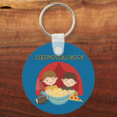 Sleepovers-Felsen Schlüsselanhänger (Vorderseite)