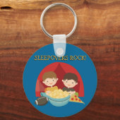 Sleepovers-Felsen Schlüsselanhänger (Vorderseite)