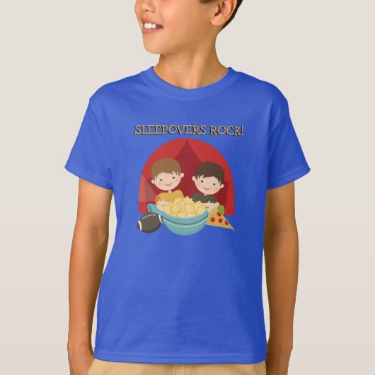 Sleepovers-Felsen T-Shirt (Vorderseite)