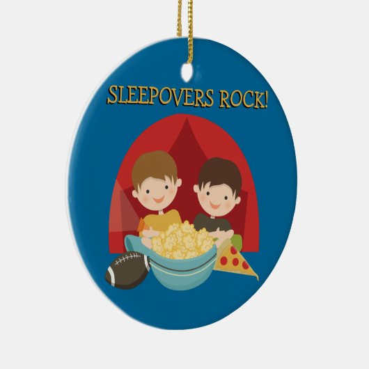 Sleepovers Rock Keramik Ornament (Rechts)