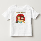 Sleepovers Rock Kleinkind T-shirt (Vorderseite)