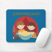 Sleepovers Rock Mousepad (Mit Mouse)