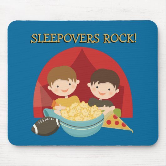 Sleepovers Rock Mousepad (Vorne)