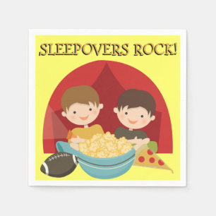 Sleepovers Rock Serviette