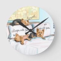 Sleeps with Yorkies by Catia Cho