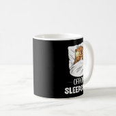 Sleepshirt Cute Sleeng Beaver Animal Lover Pajama  Kaffeetasse (VorderseiteRechts)