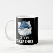 Sleepshirt Cute Sleeng Hip Animal Lovers Pajama Kaffeetasse (Links)