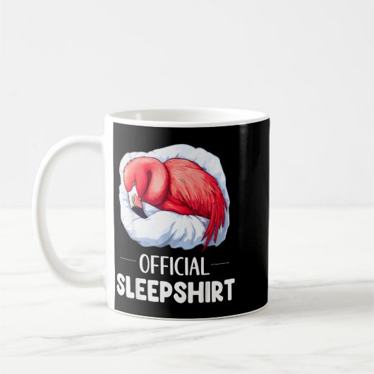Sleepshirt Sleeng Flamingo Animal Lovers Pajama Kaffeetasse (Links)