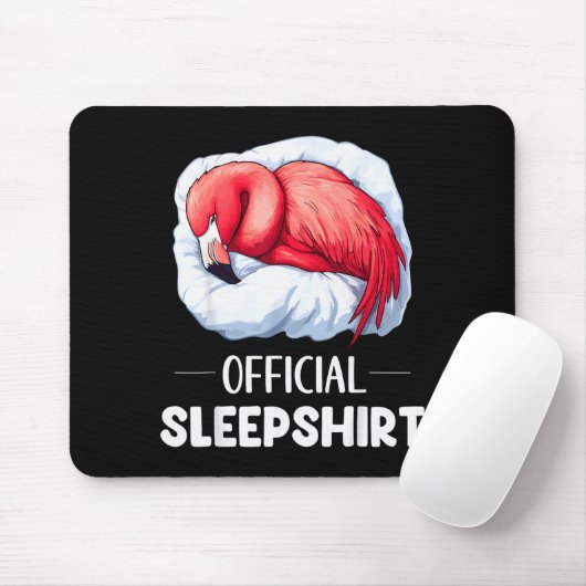 Sleepshirt Sleeng Flamingo Animal Lovers Pajama Mousepad (Mit Mouse)