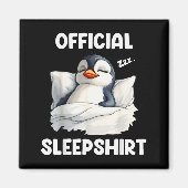 Sleepshirt Sleeng Penguin Animal Lovers Pajama Magnet (Vorne)