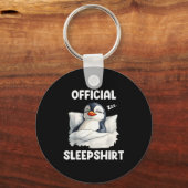 Sleepshirt Sleeng Penguin Animal Lovers Pajama  Schlüsselanhänger (Vorderseite)