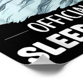 Sleepshirt Sleeng Sea Otter Animal Lovers Pajama Poster (Ecke)