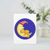 Sleeptime Bär Postkarte (Stehend Vorderseite)