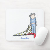 Sleepwalker durch Susan McGraw Keber Mousepad (Mit Mouse)