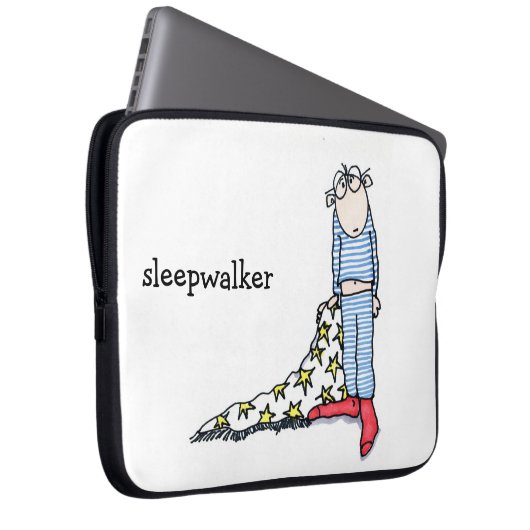 SLEEPWALKER-LAPTOP-ABDECKUNG LAPTOPSCHUTZHÜLLE (Vorne Rechts)