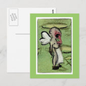 Sleepy Angel Postkarte (Vorne/Hinten)