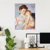 Sleepy Baby. c. 1910, Mary Cassatt Poster (Heimbüro)